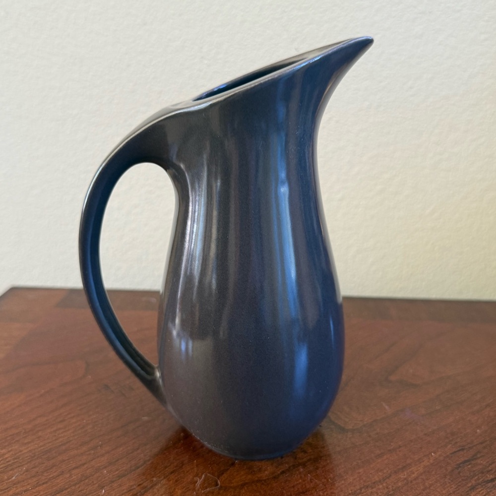 Elegant dark gray modern Ceramic Pitcher